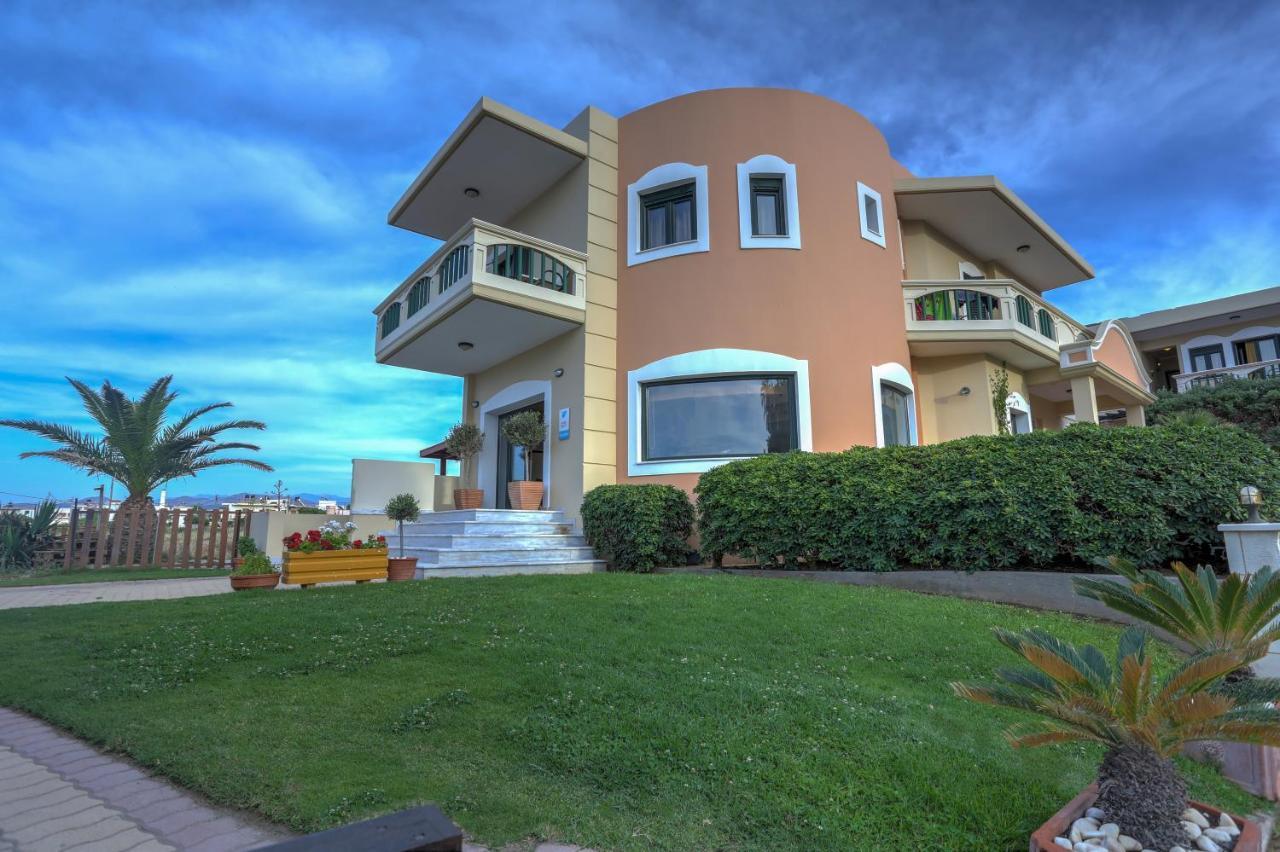 Maria Beach Hotel Kissamos Bagian luar foto