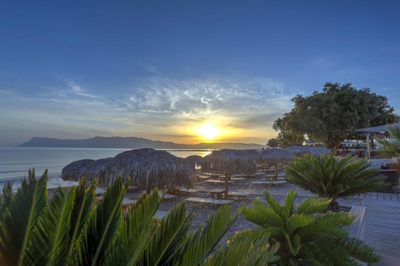Maria Beach Hotel Kissamos Bagian luar foto