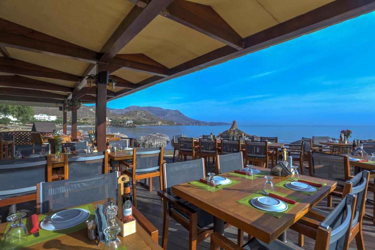 Maria Beach Hotel Kissamos Bagian luar foto